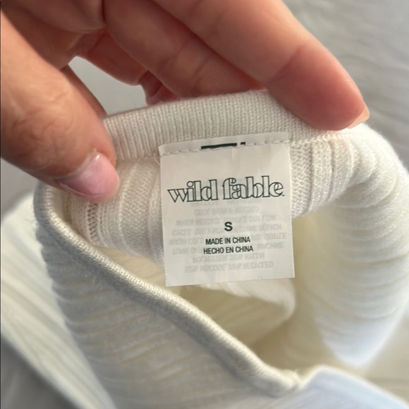 White Ribbed Tube Top - Picture 3 of 3